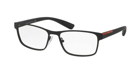 prada linea rossa ps 50gv|PRADA LINEA ROSSA PS 50GV Men's Rectangle Eyeglasses.